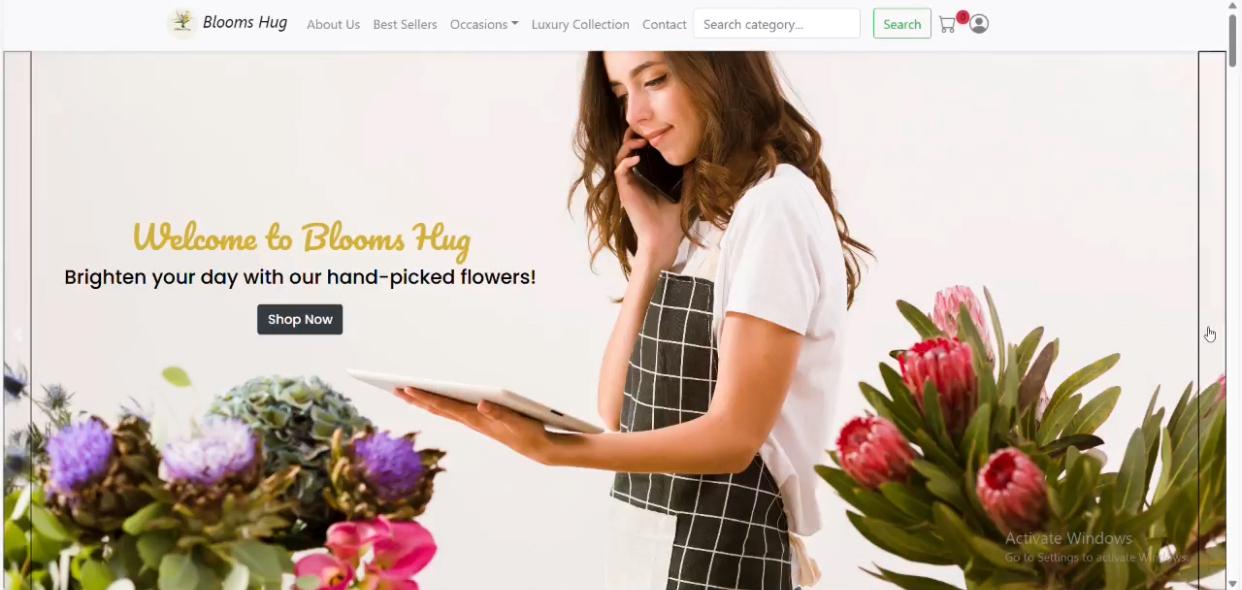 Flower Shop Website